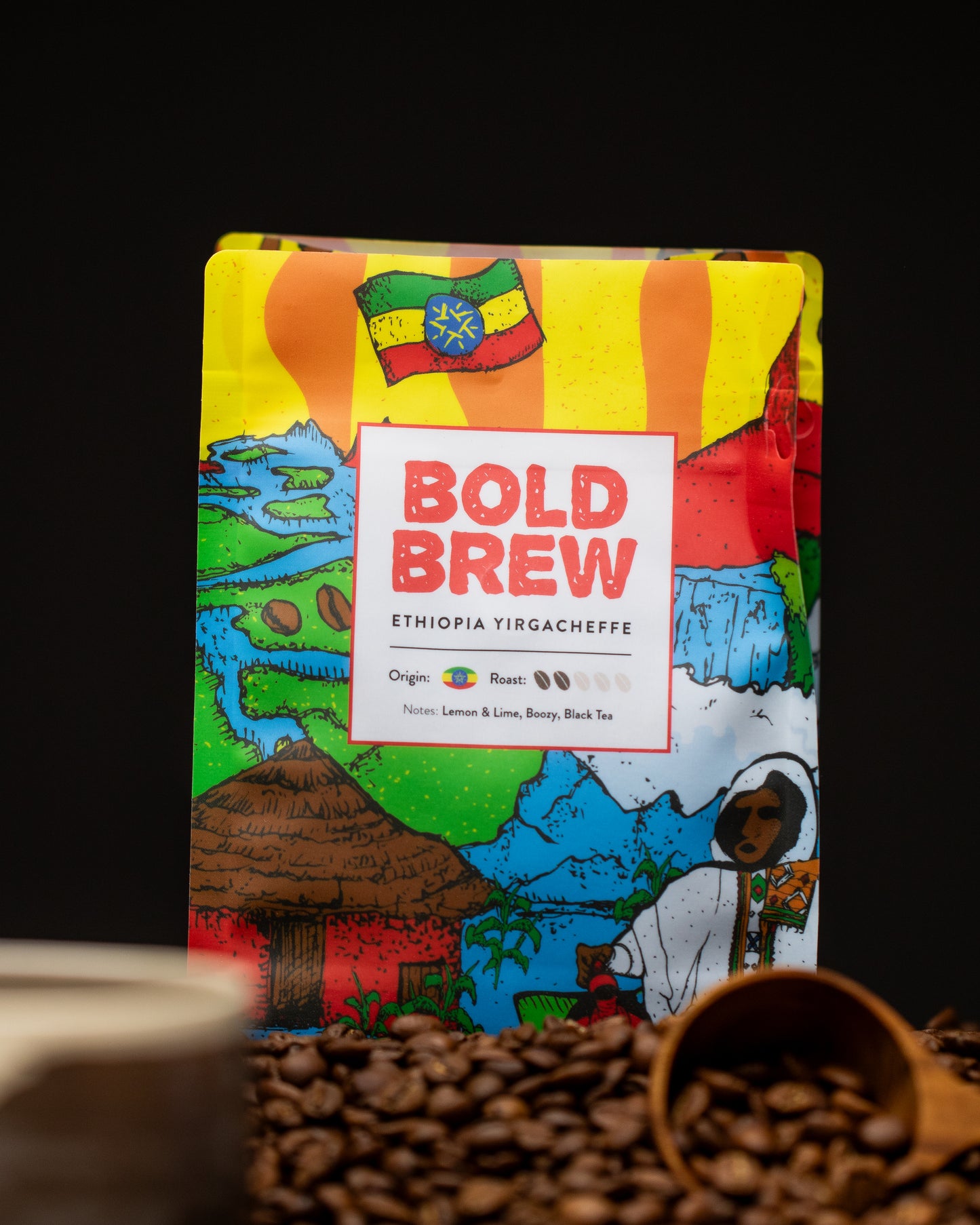coffee beans or ground coffee. Great esspresso coffee or filter coffee.